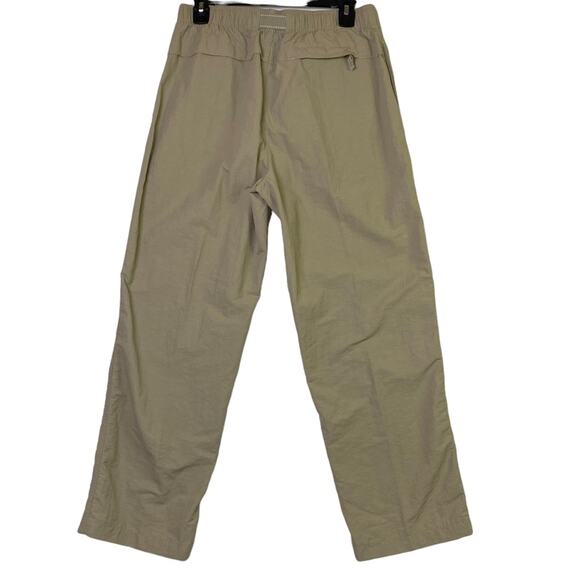 Lands' End Tan 100% Nylon Hiking Active Fishing Pants Size Small - Picture 2 of 8